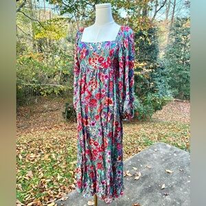 Boutique floral midi dress